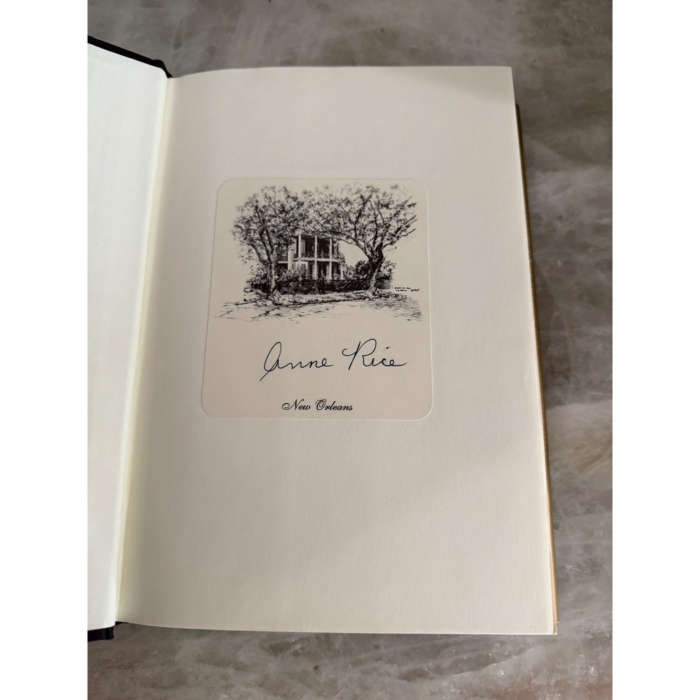 Anne Rice Servant of the Bones Hardcover Signed First Edition 1996 Novel - Picture 5 of 12